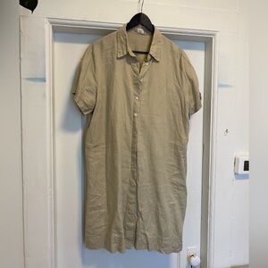 Wilfred Linen Shirt dress